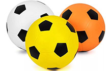 cf-fb-3 Мяч футбольный резиновый №3 (ассорти) CLIFF