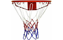 8300-6003 Сетка баскетбольная трехцветная CLIFF, диам. 4 мм